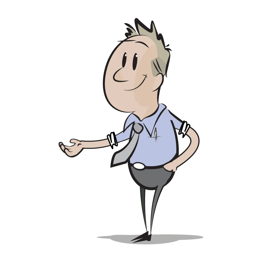 Tax professional illustration