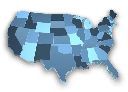 State Filing Map